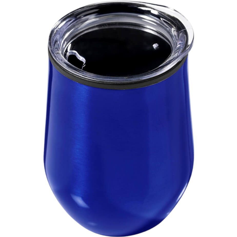 Serendipio Madison Stainless Steel & Plastic Double-Wall Tumbler Blue